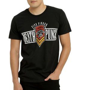 Five Finger Death Punch 5FDP Logo thrash metal rock Official T-Shirt L NWT